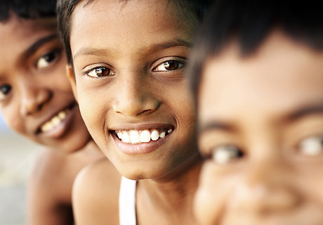 Smiling Teens