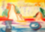 paysage multicolore