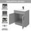 Thumbnail: Sink Base Bathroom Vanity 30" Width in Light Grey Shaker