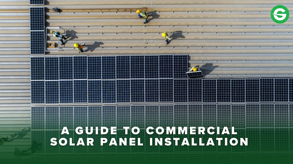 commercial pv installation