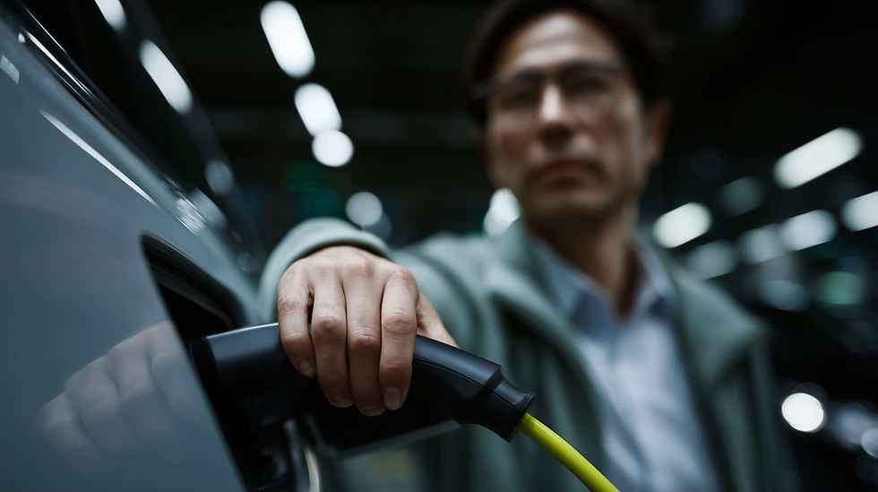 Electric vehicle battery pack technology showing advances in EV charging and range