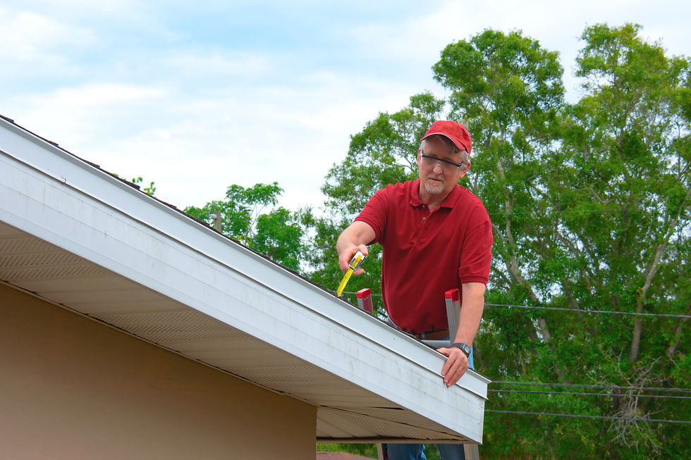 solar installer measuring roof pitch during a site survey
