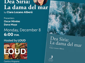 Clara Lozano Aberu Poetry Reading on 12/08/2025 at Centro Hispano