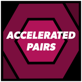 Thumbnail displaying "Accelerated Pairs" clearly to indicate a split-time compression and cadence drill.