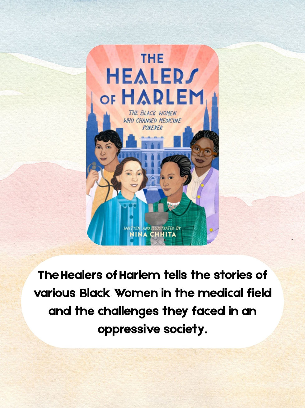 Staff Book Recommendation: The Healers of Harlem By Nina Chhita