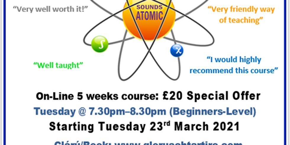 Atomic Irish - Suitable for Irish language Beginners