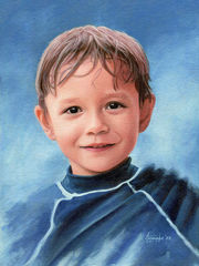 boy realistic oil painting portrait on canvas armada liu