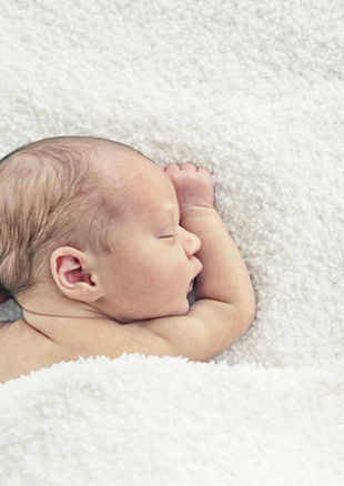 Sleeping Newborn Baby