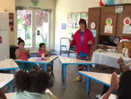 Laughter Yoga Exercises with Teena & Leaven Kids Benicia