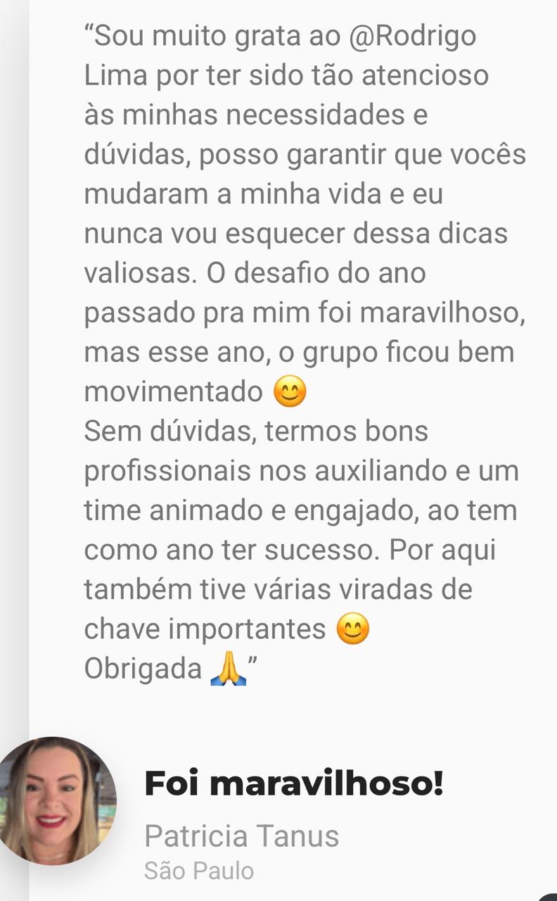 Depoimento de aluna 4