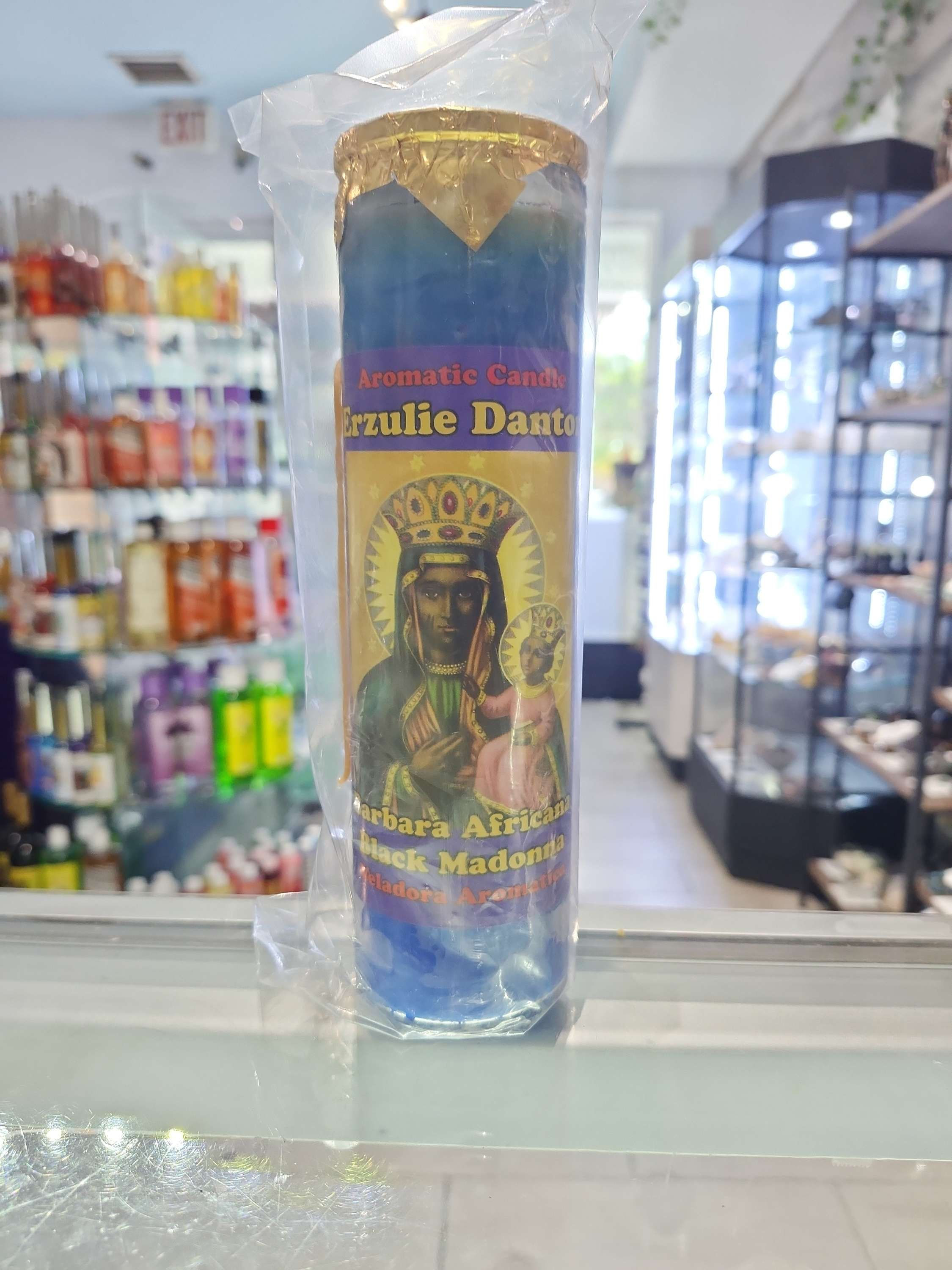 Black Madonna Fixed Candle