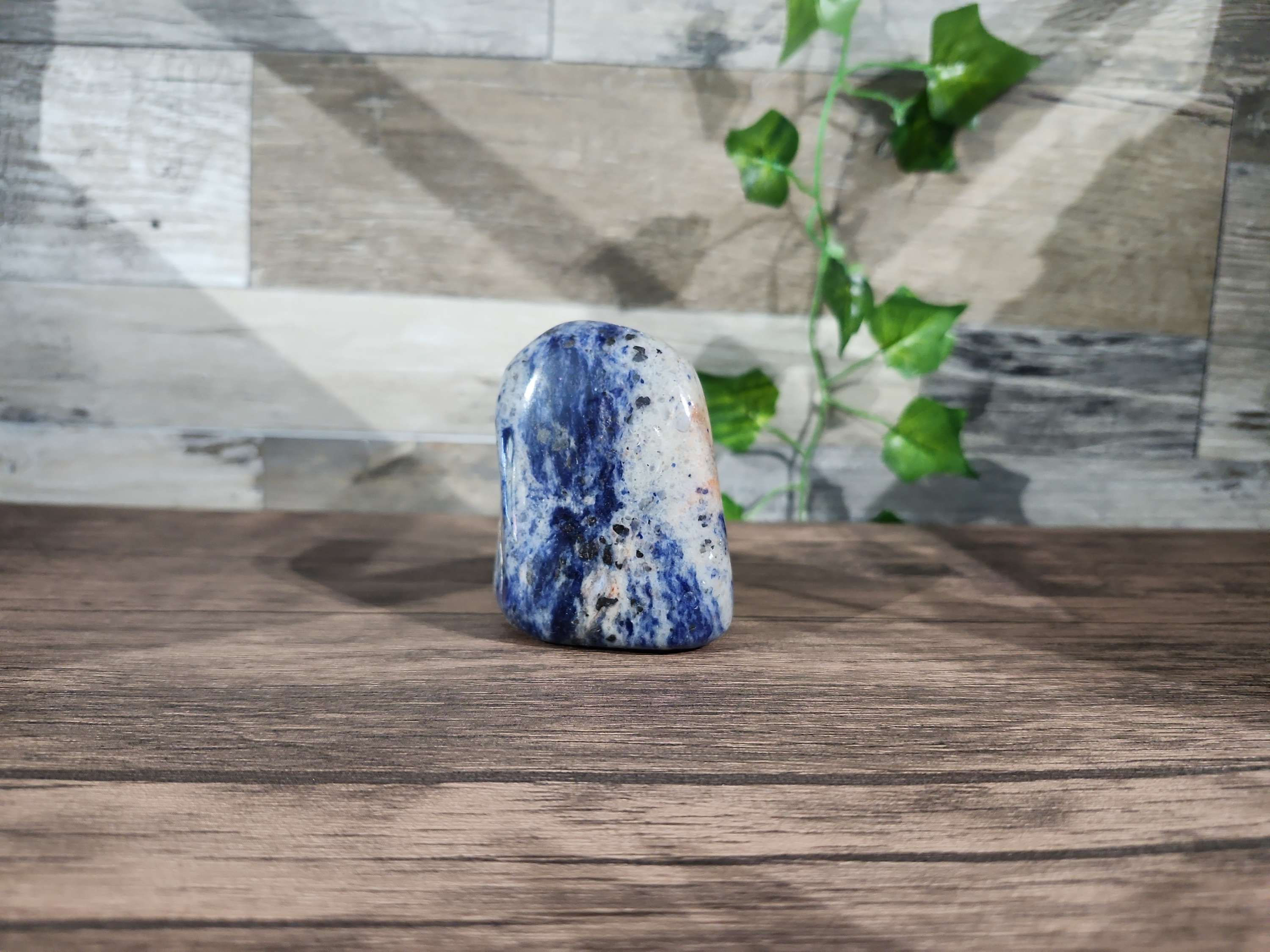 Sodalite Palm Stone