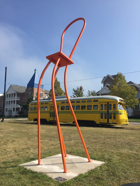 Orange Windswept