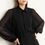 תמונה ממוזערת: Autumn Women Suit 2022 New Batwing Sleeve French Style