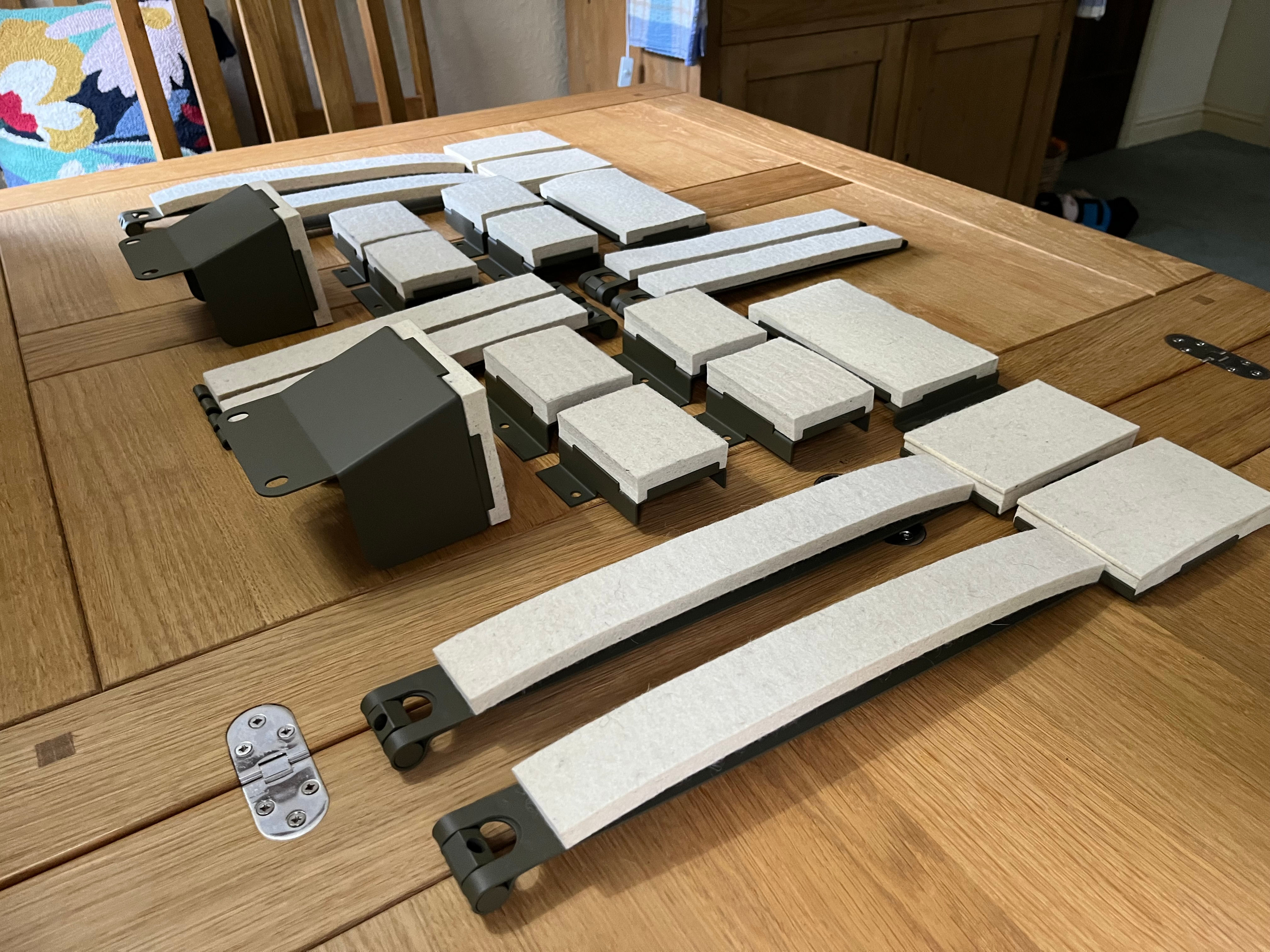 Universal Carrier MK2 Fuel Tank Mount and Felt Kit