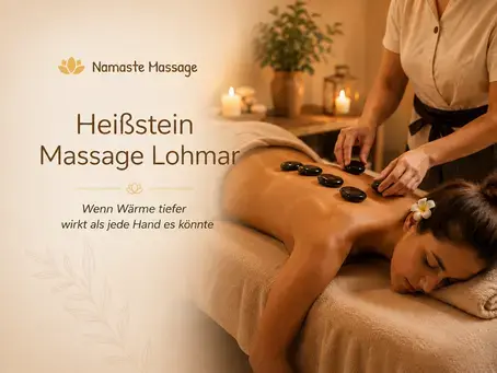 Heißstein Massage Lohmar – Wenn Wärme tiefer wirkt als jede Hand es könnte