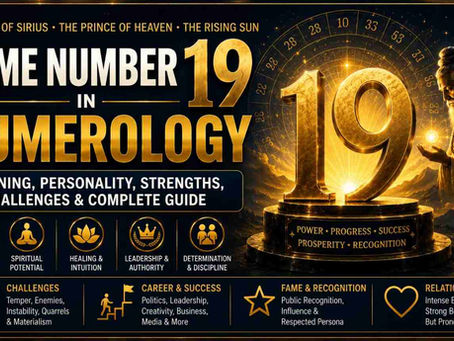 Name Number 19 in Numerology
