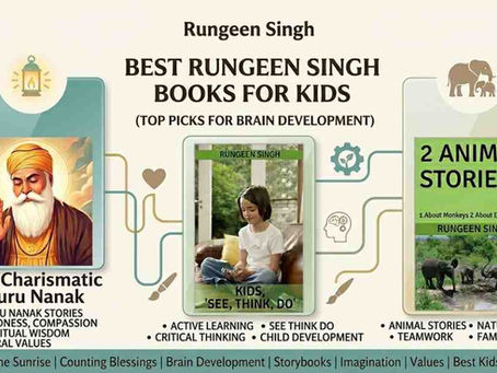 Best Rungeen Singh Books for Kids 