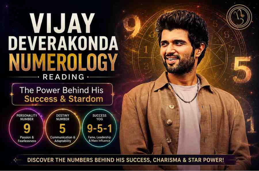 Vijay Deverakonda Numerology Readings