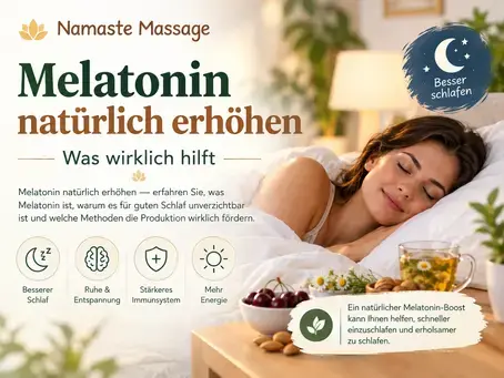 Melatonin natürlich erhöhen