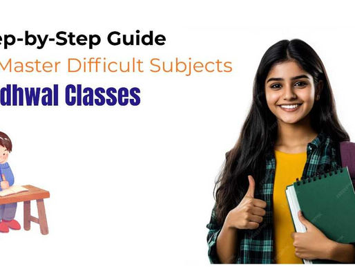 Step-by-Step Guide to Master Difficult Subjects