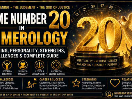 Name Number 20 Meaning in Numerology