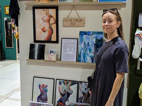 Interview with abstract painter, Alice Calow!