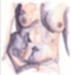 'Verity', a painting by body positivity artist Izzy Weis