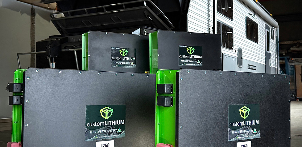 1250 a_hr Custom Lithium batteries