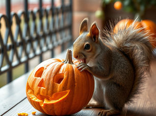 Cookies, Candy, and Hungry Squirrels