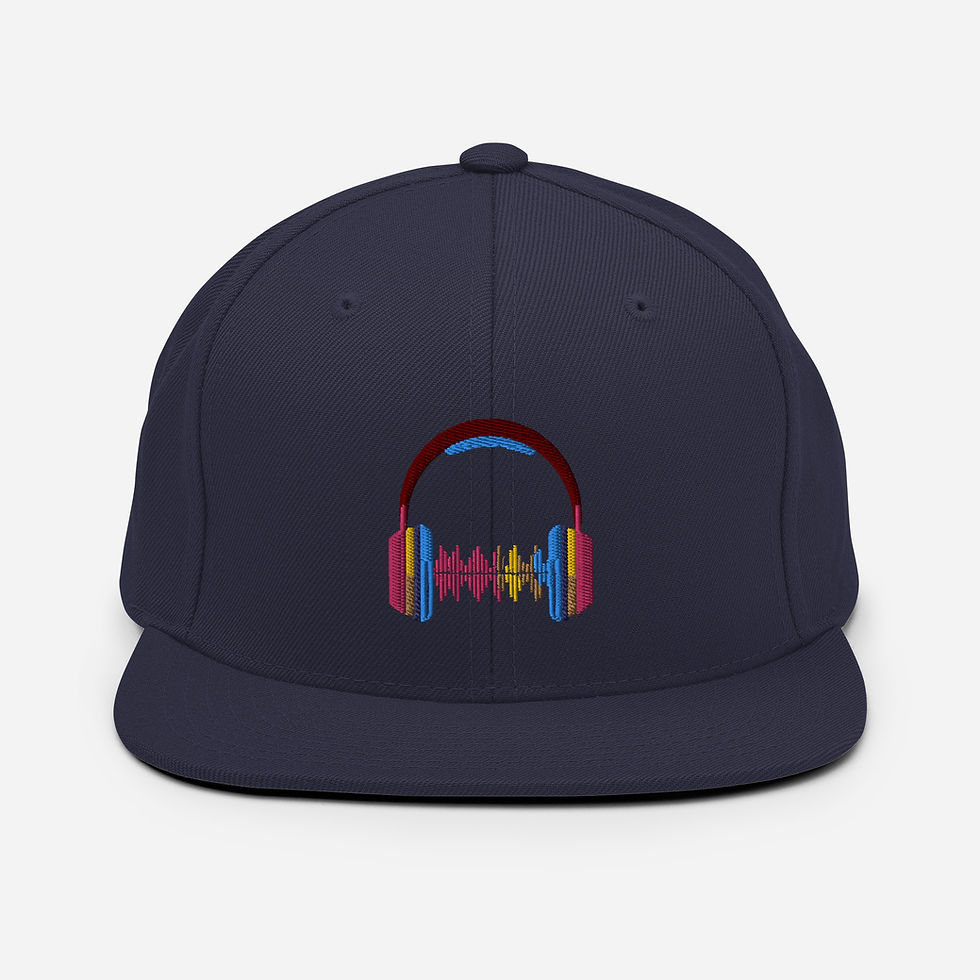Thumbnail: Music Vibe Headphone Snapback Hat