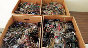 Maryville Lions Impacting Vision Care by Donating 3500 Eyeglasses to East TN Recycling Program