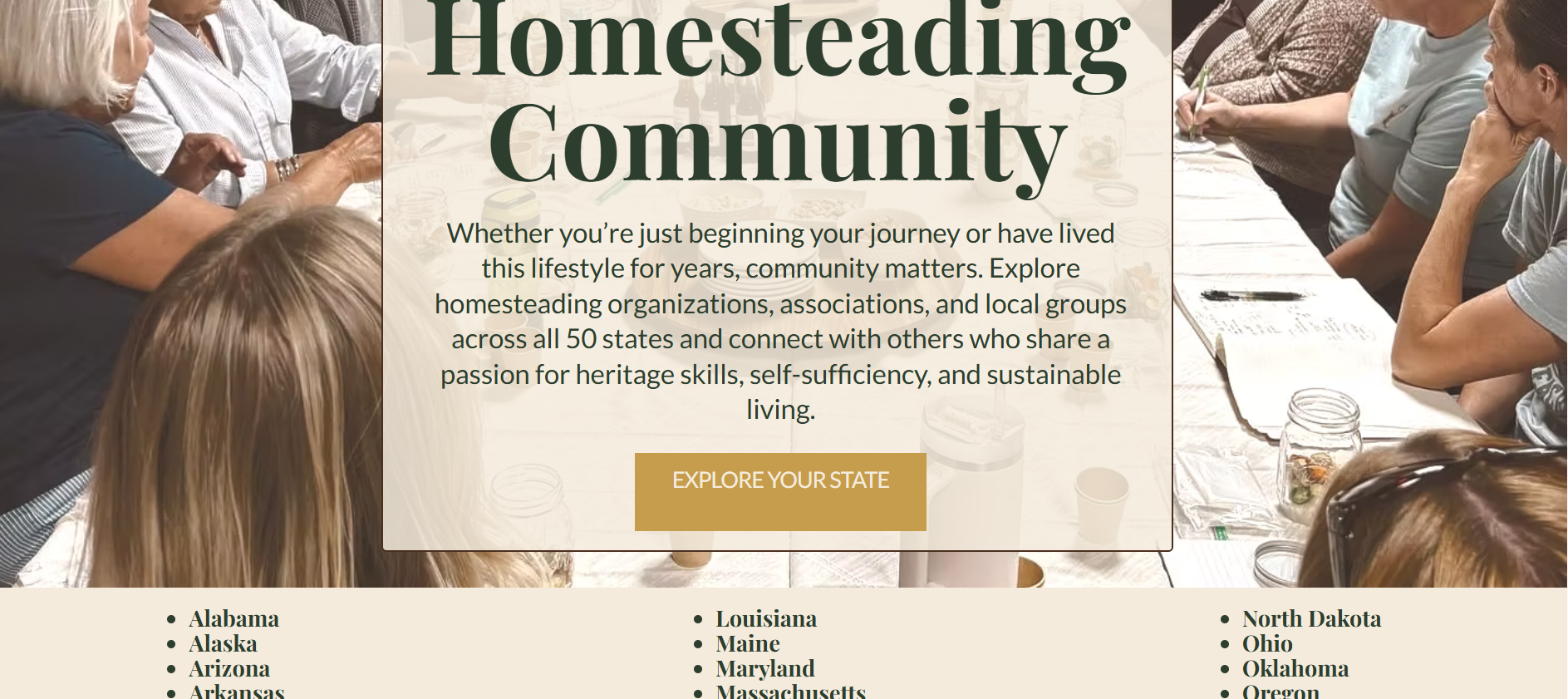 Find Your Homesteading Community | National Homesteader