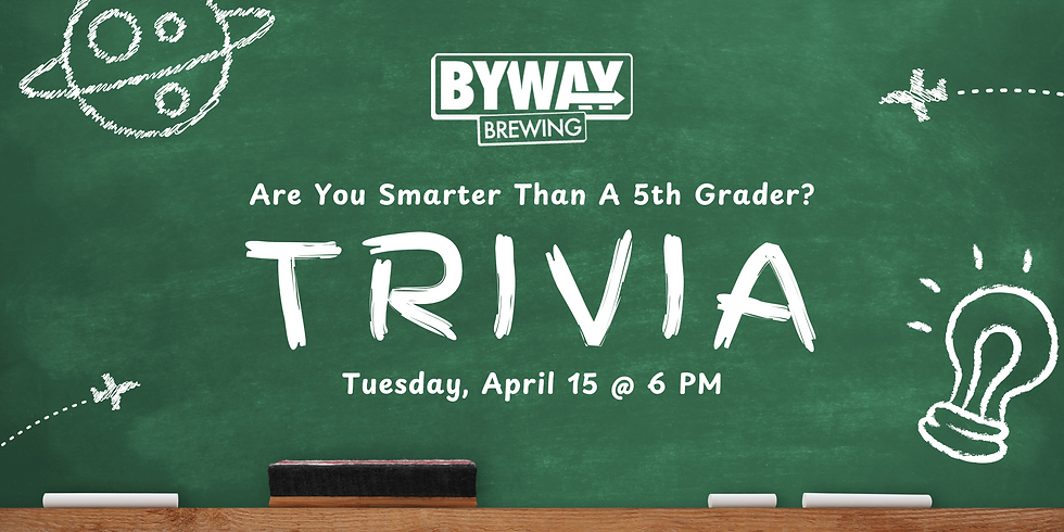 Are You Smarter Than A 5th Grader TRIVIA