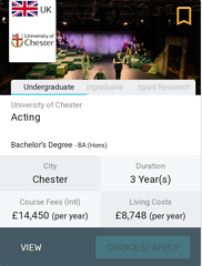 BA (Hons) in Acting | University of Chester | UK | StudyAtlas