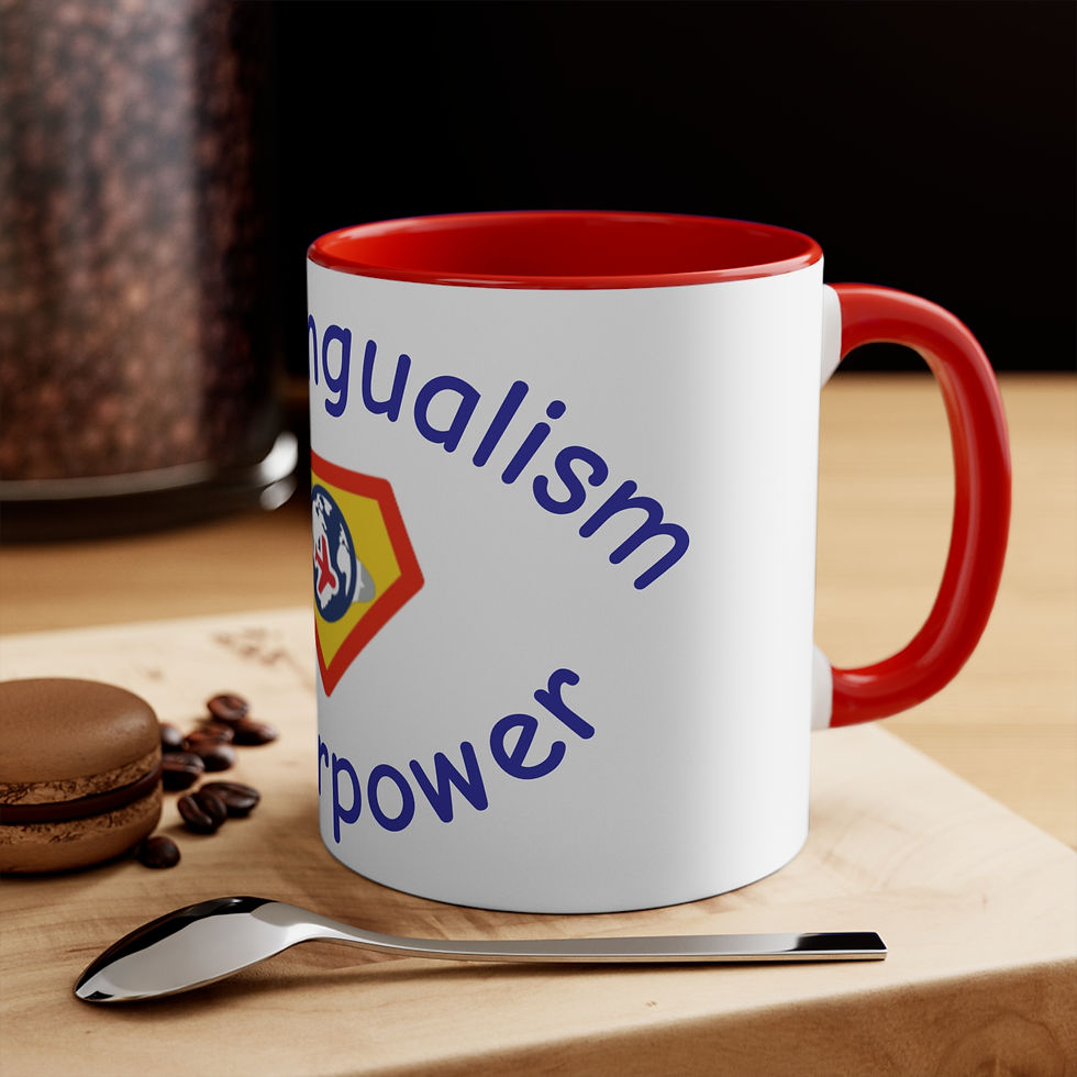 Miniatura: Multilingualism Superpower Mugs, 11oz