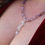 Thumbnail: Ametrine & Chalcedony | Sterling Silver | Wire Wrapped Beaded Necklace