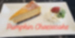 Pumpkin Cheesecake