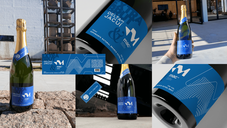 Rótulos Espumante Delta do Jacuí + MACRS