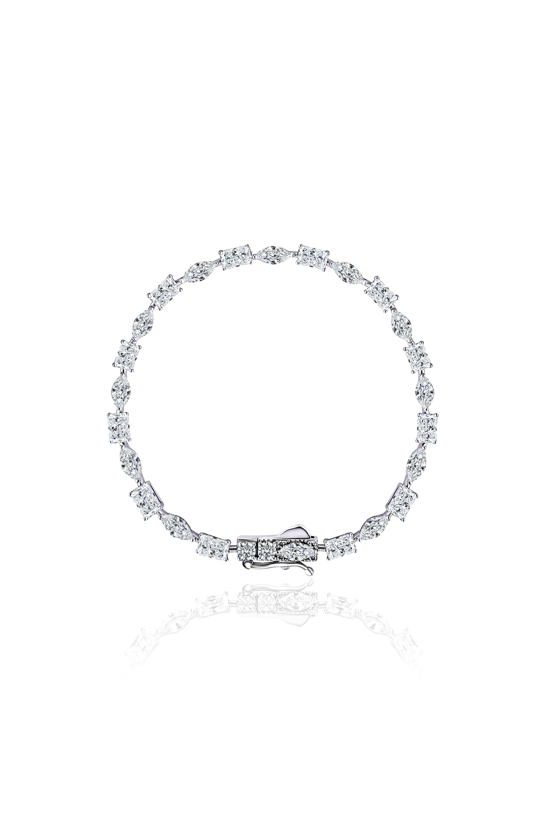 Pulsera Ilirria de plata 925 con zirconias calidad premium