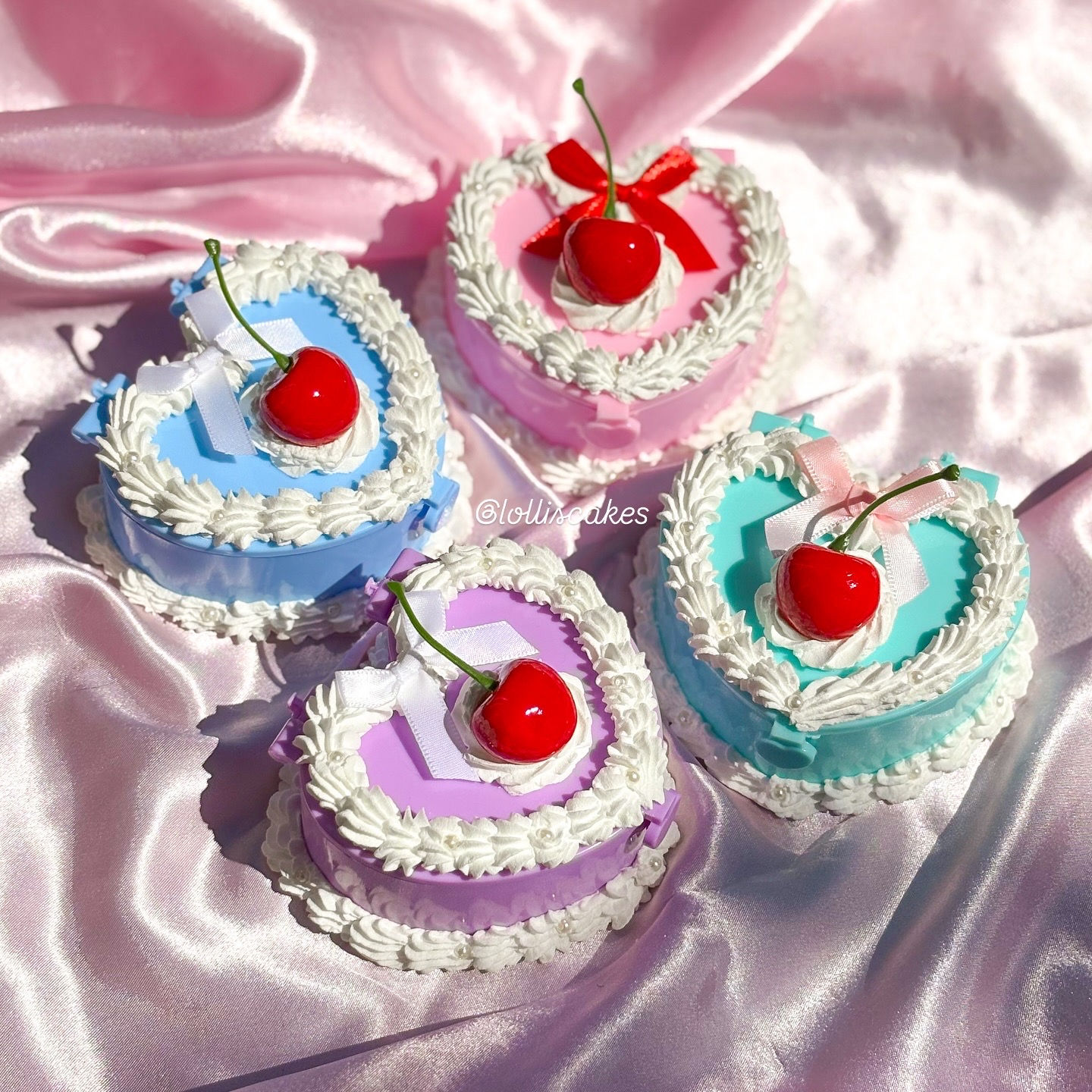 Mini Cake Jewelry Box