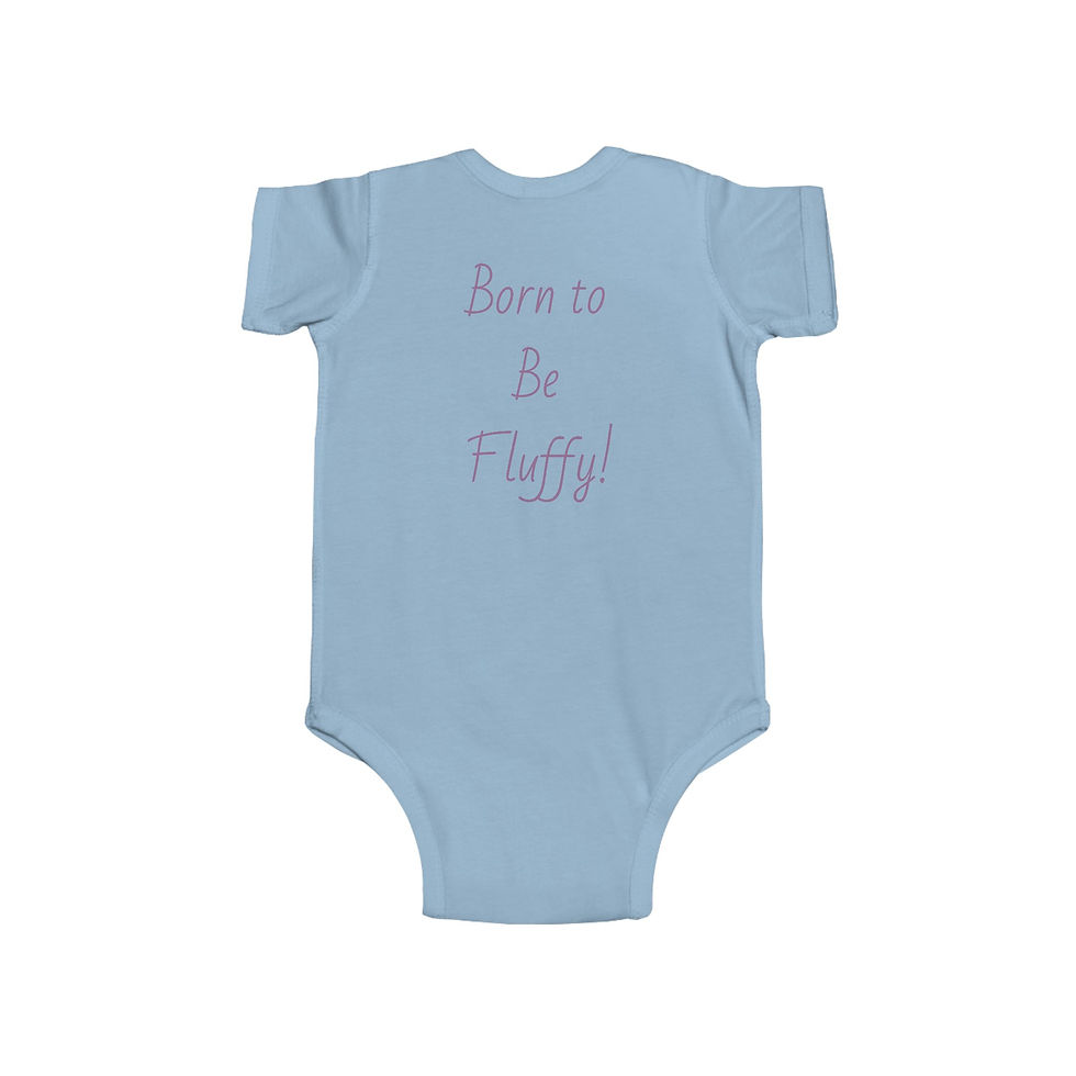 Thumbnail: CaticornsGalore Baby Bodysuit–Soft Cotton Infant Outfitw/Whimsical Back Message