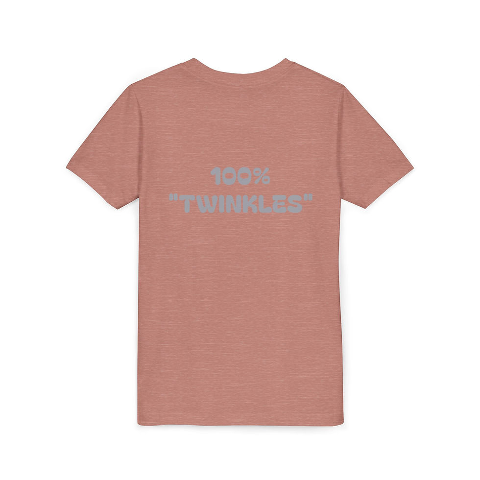 Thumbnail: "Twinkles" Sing-Along Crew Tee –  with “100% Twinkles” on Back