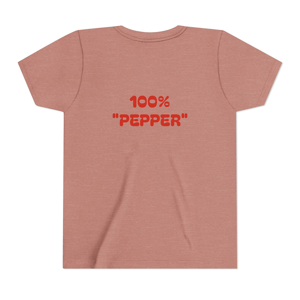 Thumbnail: "PEPPER" Sing-Along Crew Tee – Caticorns Galore Shirt with Message on Back