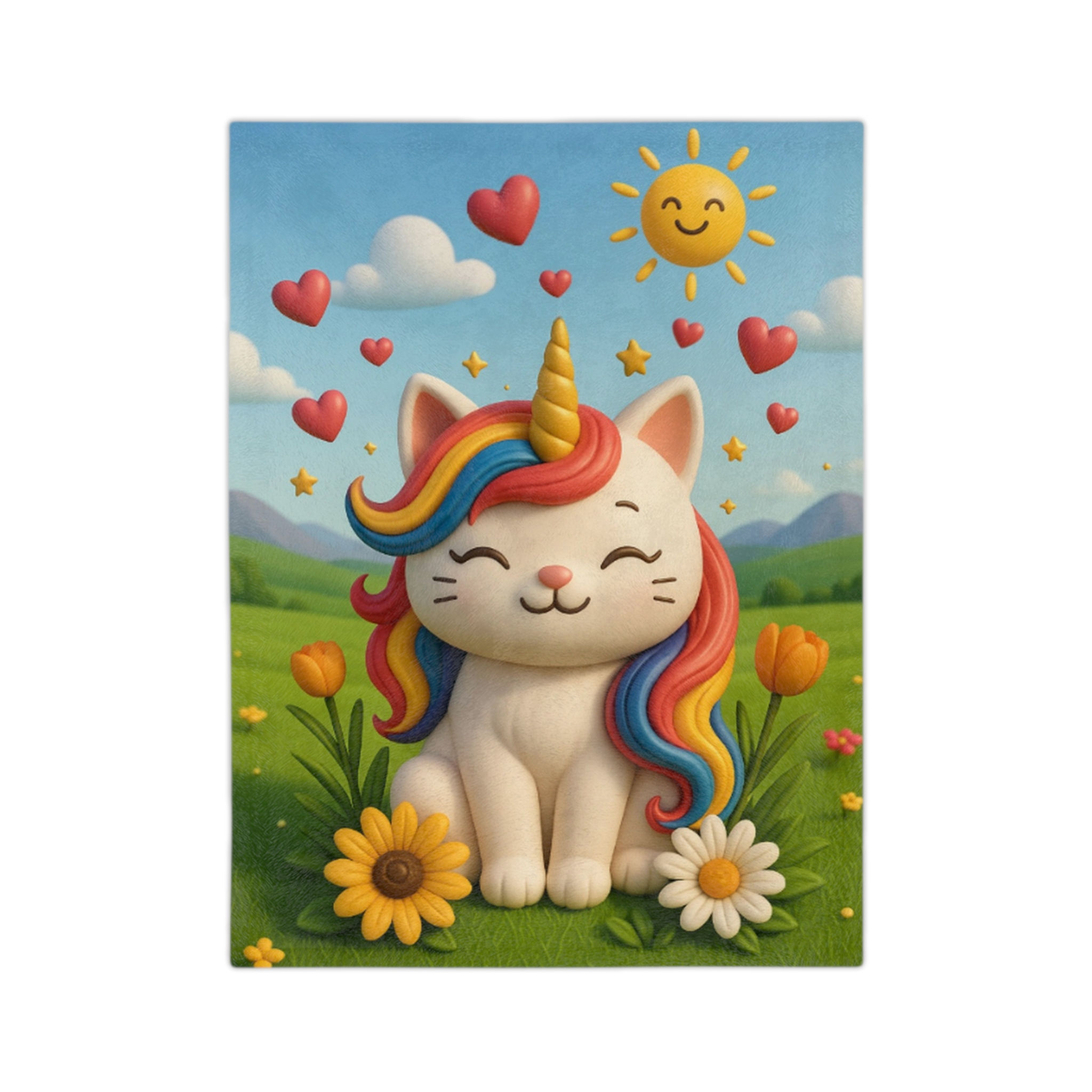Cozy CATICORNS GALORE Blanket