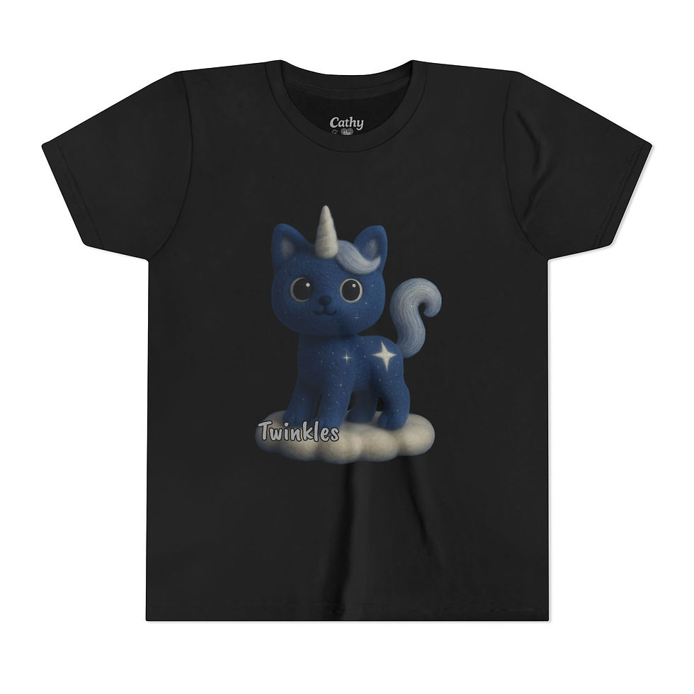 Thumbnail: "Twinkles" Sing-Along Crew Tee –  with “100% Twinkles” on Back