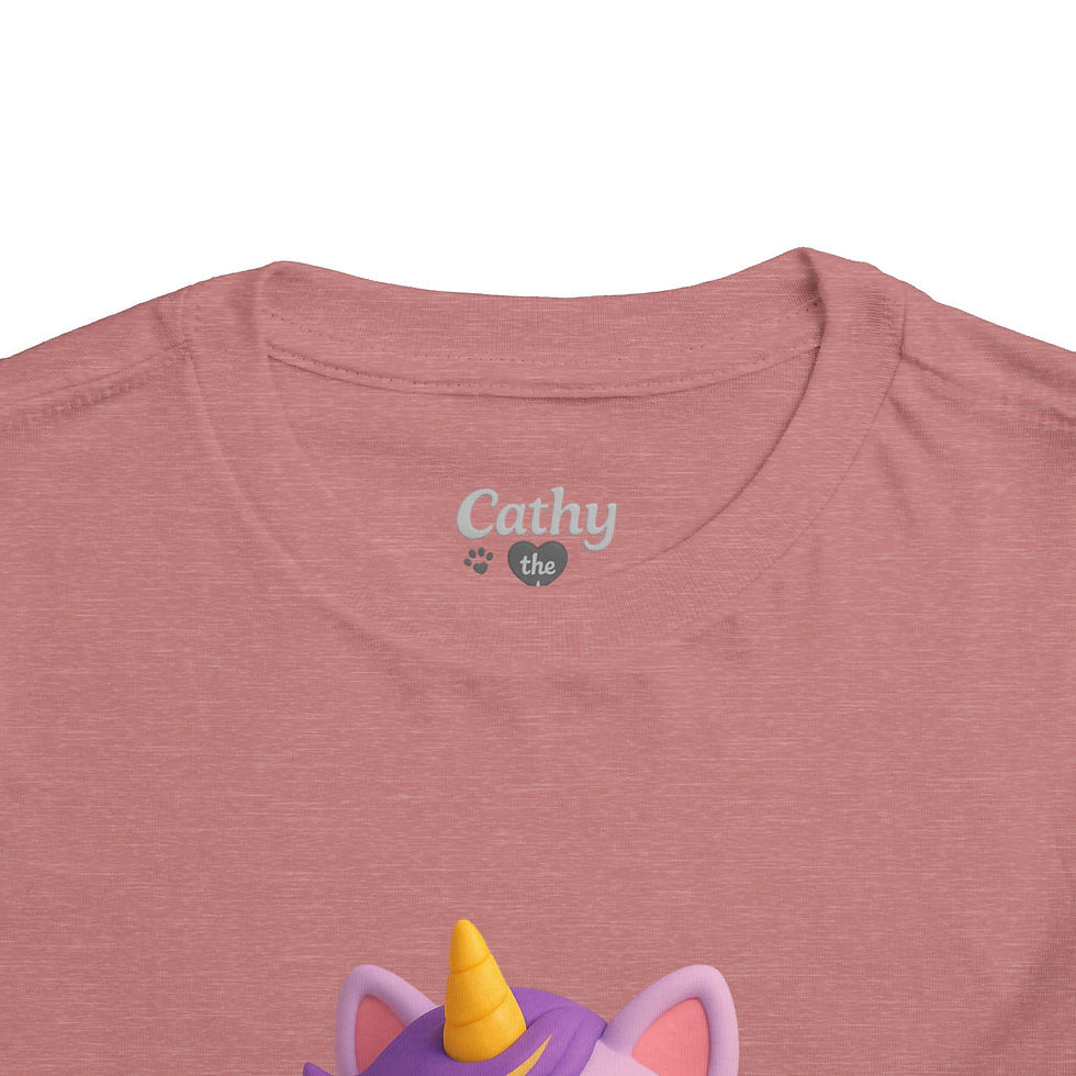Thumbnail: Toddler Tee - Caticorns Galore Character "STARLIGHT"