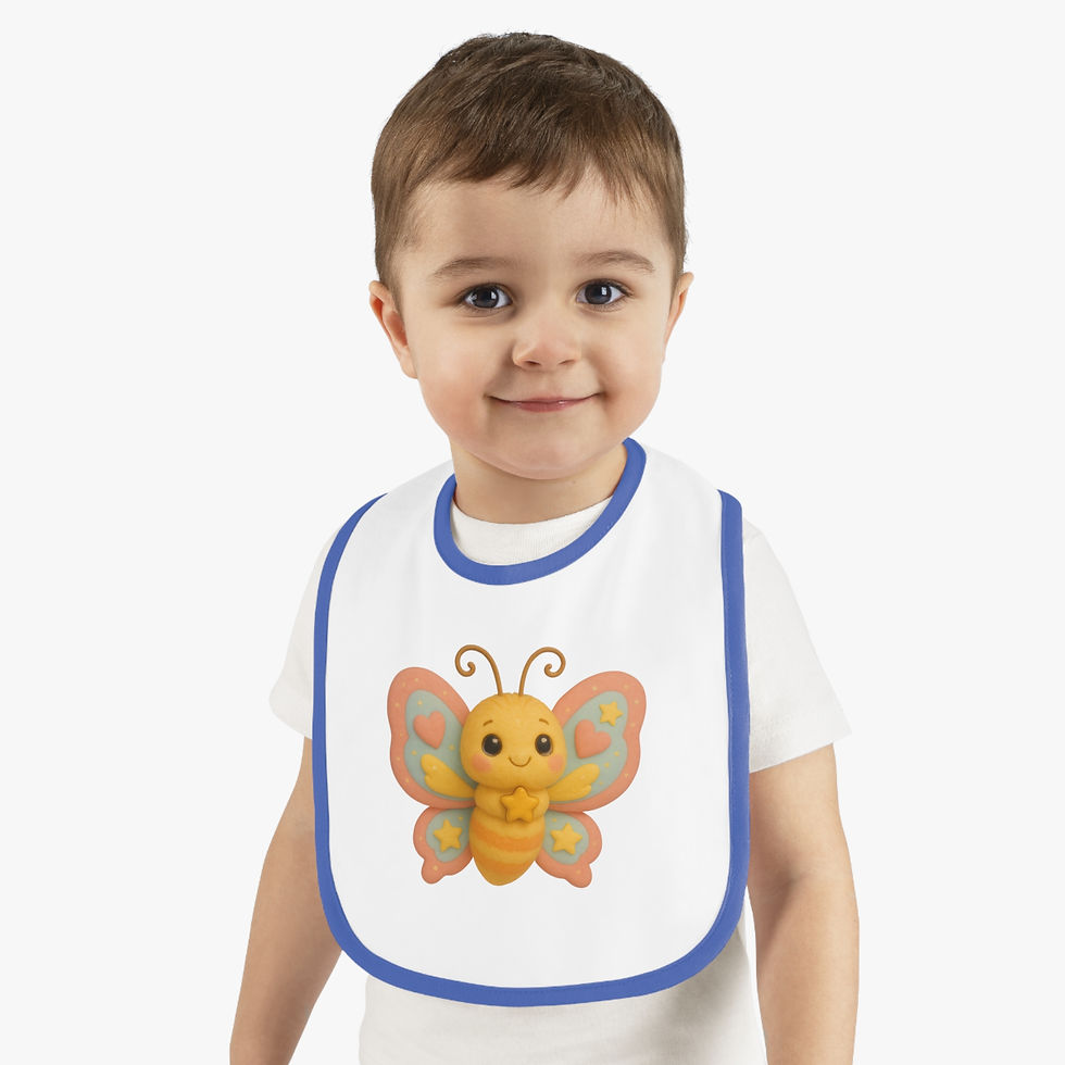 Thumbnail: Caticorns Galore Baby Bib – Adorable Sing-Along Crew Mealtime Accessory