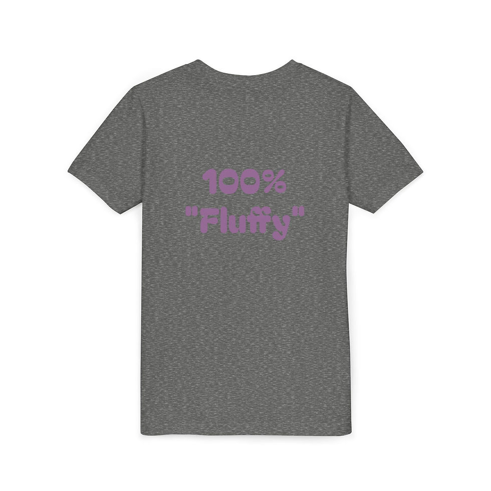 Thumbnail: "Fluffy" Sing-Along Crew Tee  Shirt with “100% Fluffy” Back