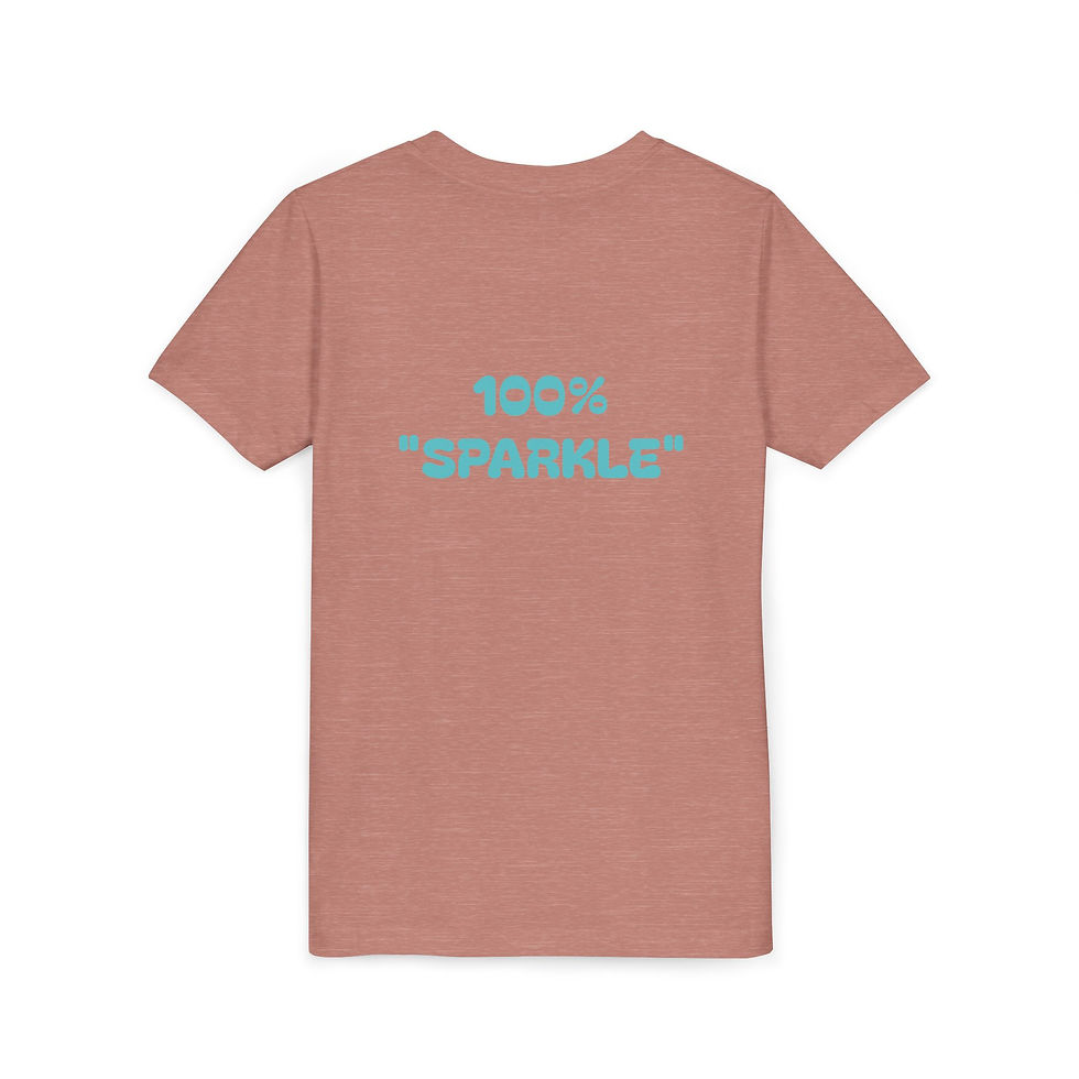 Thumbnail: "SPARKLE" Sing-Along Crew Tee – Caticorns Galore Shirt with Message on Back